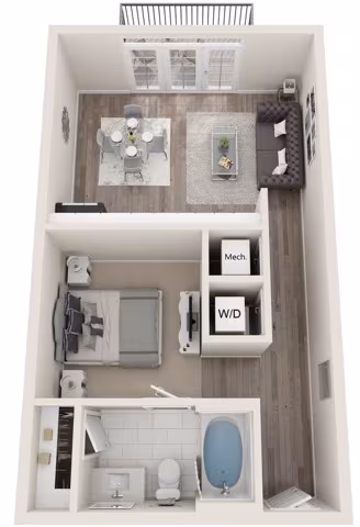 Unit 6-354 2-182 floor plan